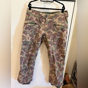 Burton Men's Multicolor Gortex Snowboard Pants